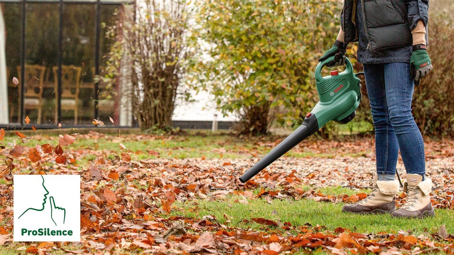 Bosch Aspirateur/Souffleur/Broyeur de Feuilles