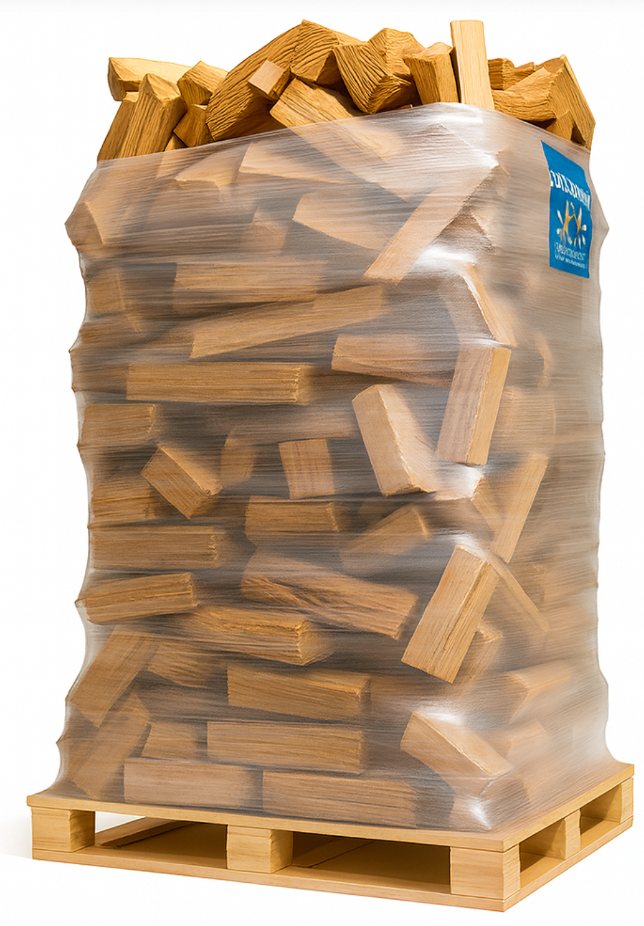 Palette de Chêne en vrac – 40 cm – 3 Stères