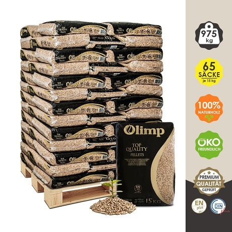 Holzpellets Olimp Premium Qualität 975 kg
