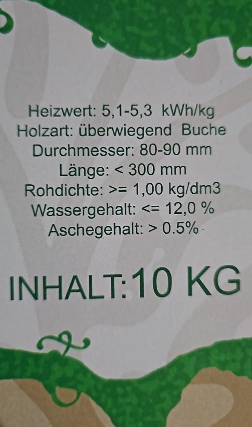 Nestro Holzbriketts Buche 5 Paletten 960 kg inklusive Lieferung und Entladung