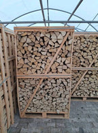 Halbe LKW-Ladung Brennholz – 30 RM kammergetrocknetes Buchenholz, ofenfertig, inkl. Lieferung