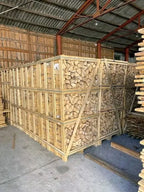 Halbe LKW-Ladung Brennholz – 30 RM kammergetrocknetes Buchenholz, ofenfertig, inkl. Lieferung