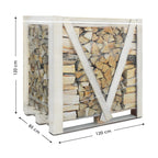 Brennholz Birke 25 cm 1,6 srm naturgetrocknet