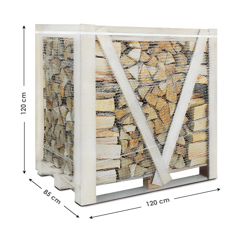 Brennholz Birke 25 cm 1,6 srm naturgetrocknet