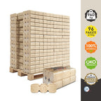 Uckermark Holzbriketts 960 kg Hoher Heizwert und Lange Brenndauer